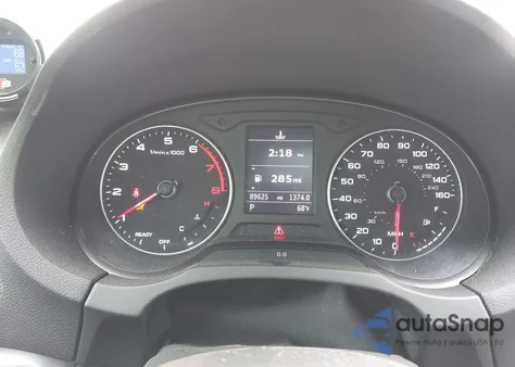 2017 Audi A3 2.0T Premium из США, поврежденный, VIN WAUB8GFF2H1012840